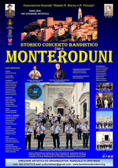 Banda di monteroduni 2025